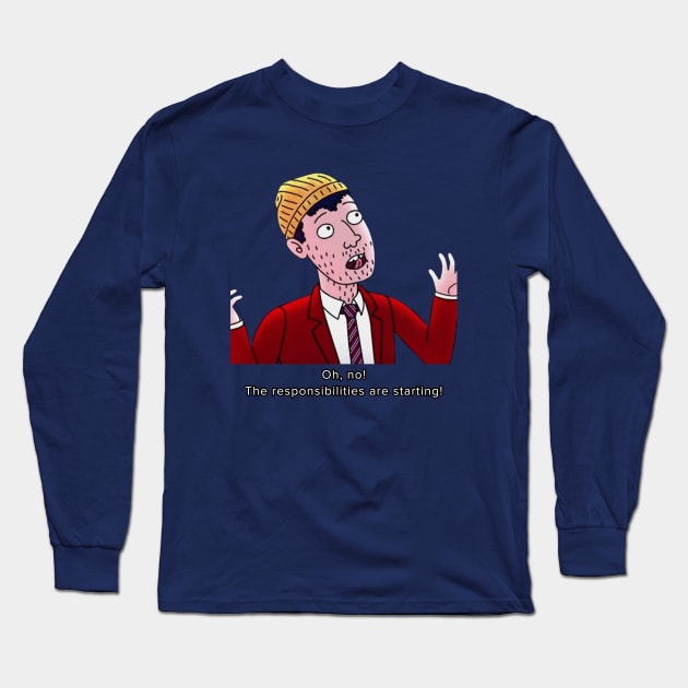 Todd Bojack Horseman Long Sleeve T-Shirt by Heifer